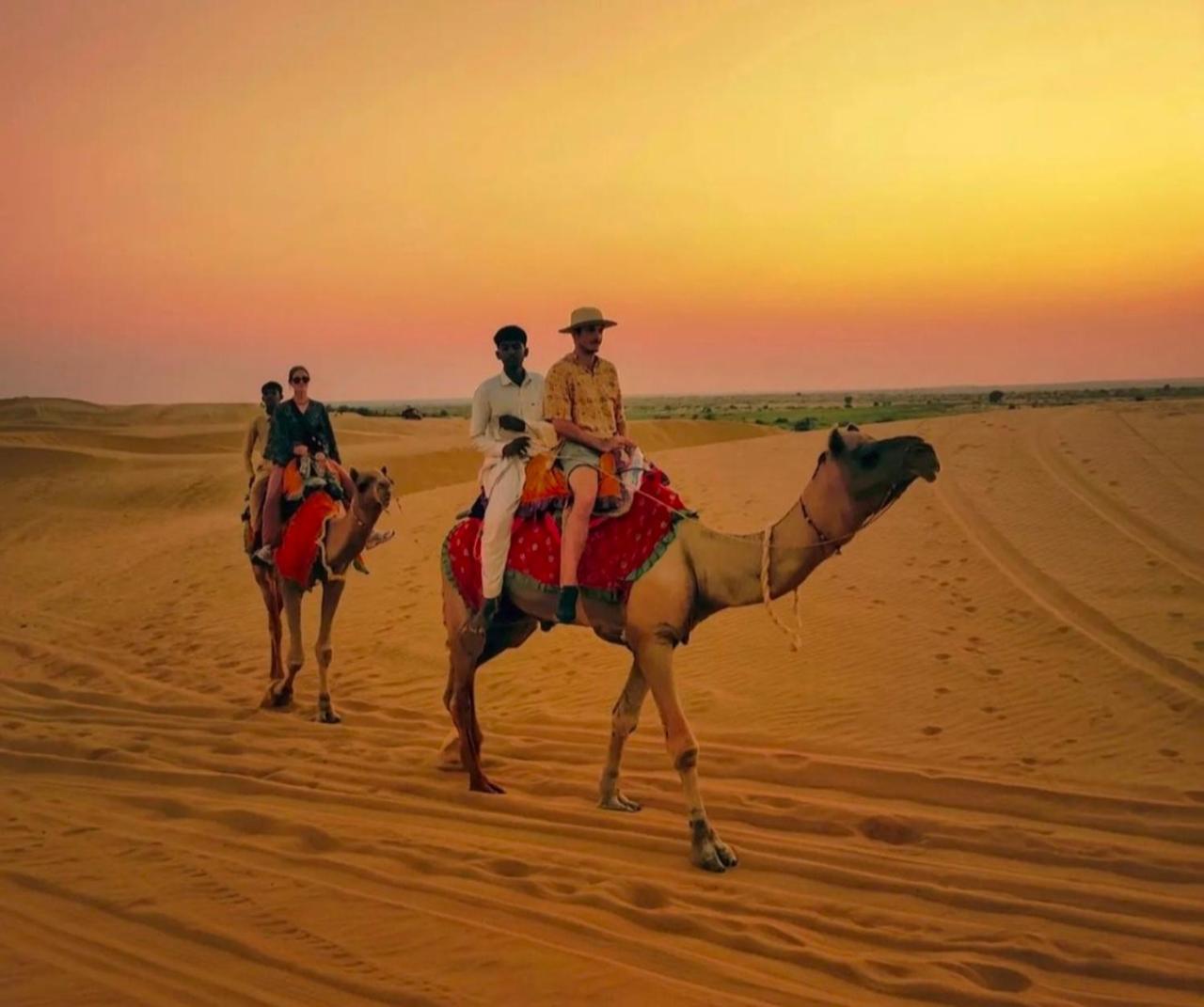The Saffron Desert Camp Jaisalmer Exterior foto