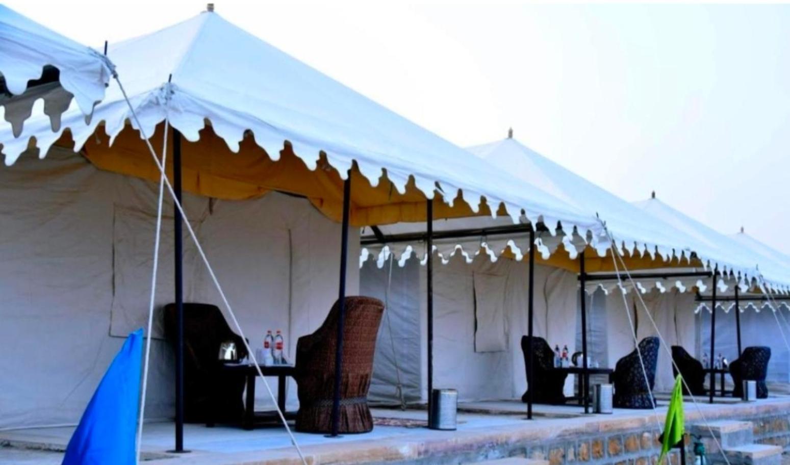 The Saffron Desert Camp Jaisalmer Exterior foto